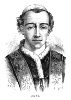 Annibale Sermattei della Genga (la Genga, près d'Ancône, 22 août 1760–Rome, 10 février 1829), 252e