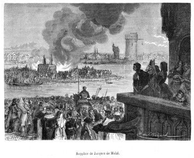 Templiers. Jacques de Molay, né entre 1240 à 1250, fut le 23e et dernier maître de l'ordre du