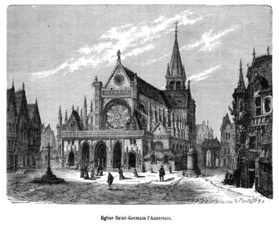 Eglise de Saint-Germain l'Auxerrois.
