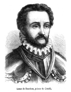 Louis de Bourbon, prince de Condé. Louis Ier de Bourbon, prince de Condé, duc d'Enghien (Vendôme, 7