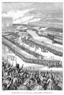 Célébrations du 14 juillet 1790 à Paris