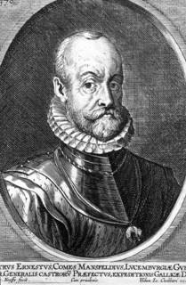 Peter Ernst II von Mansfeld (souvent abrégé en Ernst von Mansfeld) fut un des plus célèbres hommes