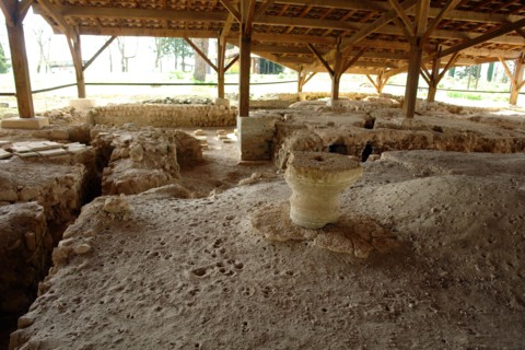 Fouille gallo-romaines de Séviac. Gers. La villa gallo-romaine de Séviac restitue le cadre de vie