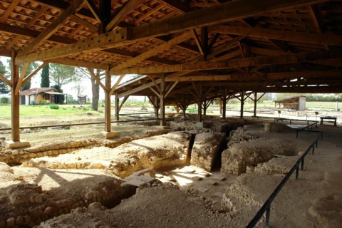 Fouille gallo-romaines de Séviac. Gers. La villa gallo-romaine de Séviac restitue le cadre de vie