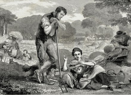 Allégorie. L'été, d'après M. Hunt.