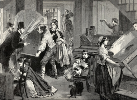Vie quotidienne. "Le jour du terme".