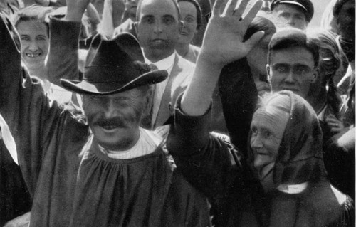 Adolf Hitler. Auch der Bauer glaubt an den Führer. Adolf Hitler. Le paysan aussi croit dans le