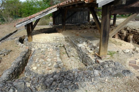 Fouille gallo-romaines de Séviac. Gers. La villa gallo-romaine de Séviac restitue le cadre de vie