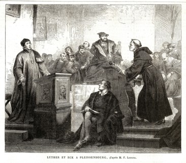 Disputatio de Leipzig, entre Luther et Jean Eck