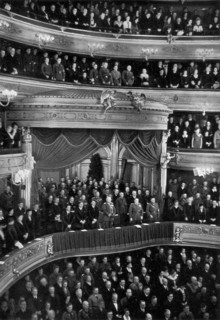 Adolf Hitler. Volkstrauertag 1934. Die Feier in der Berliner Staatsoper. Fête populaire. Journée du