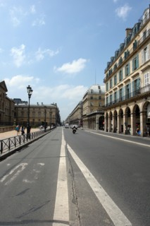 La rue de Rivoli