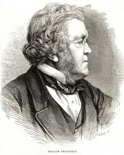 William Makepeace Thackeray 
ecrivain anglais