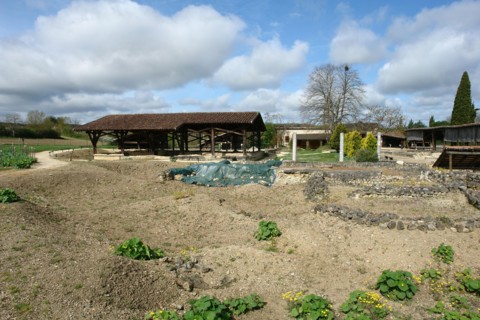 Fouille gallo-romaines de Séviac. Gers. La villa gallo-romaine de Séviac restitue le cadre de vie