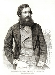 1864: John Hanning Speke (Bideford, 4 mai 1827 - Corsham, 15 septembre 1864) était un explorateur