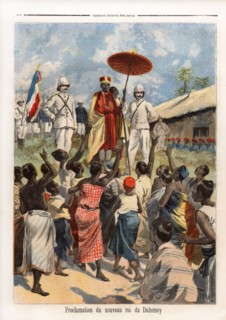 Le Petit Journal (supplément Illustré) du Lundi 19 février 1894. N° 170. Proclamation du nouveau