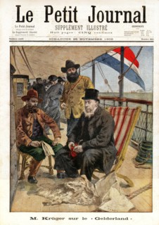 Mr Krüger sur le Gelderland.
