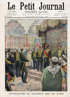 Investiture du nouveau Bey de Tunis