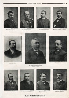 Le Petit Journal (supplément Illustré) du Dimanche 29 juin 1902. N° 606. Le Ministère Combes.