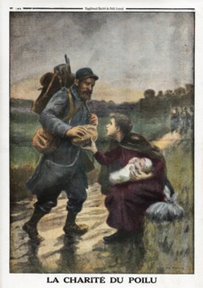 La charité du Poilu.