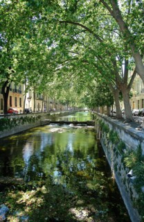 Canal in Nimes