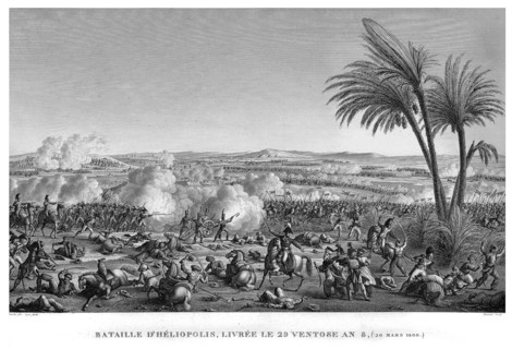Epopée napoléonienne. Napoléon 1er. Bataille d'Héliopolis, livrée le 29 Ventôse de l'An VIII. 20