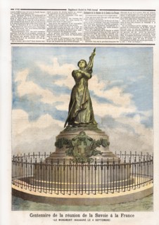 Centenary of the reunion of Savoie to France