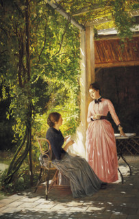 Nonnenbruch, Sur la terrasse