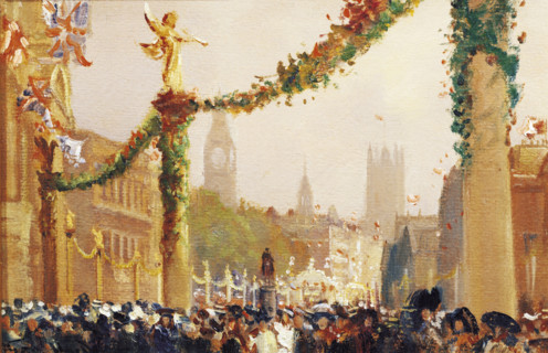 Pownall, Couronnement du roi George V