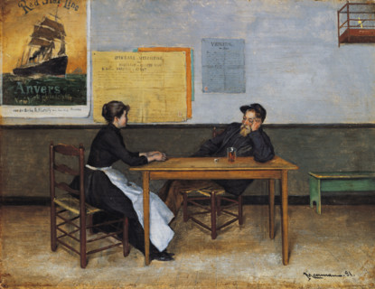 Moerman, Au Café