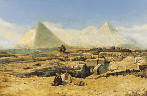 Bauer, Prière Face au Sphinx