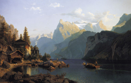 Duntze, Sur le Lac de Lucerne