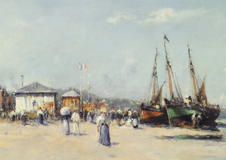 Malfroy, Sur la Plage à Deauville