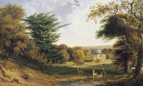 Tennant, Vue Sur le Parc du Château de Mereworth