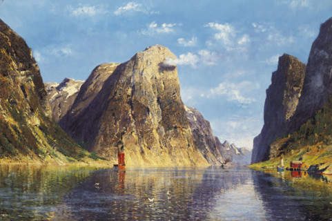 Normann, A Calm Day on the Fjord