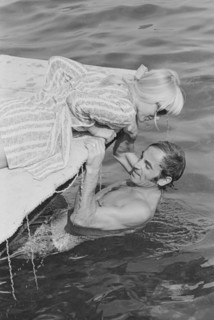 Charles Aznavour en vacances à La Napoule