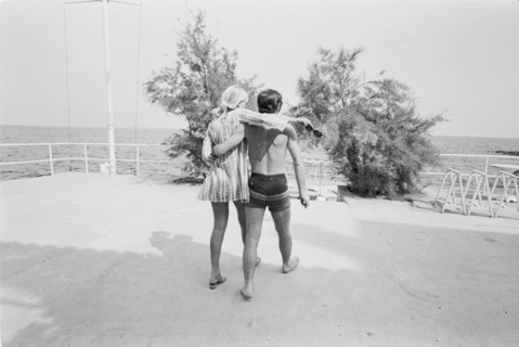Charles Aznavour en vacances à La Napoule