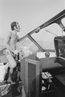 Charles Aznavour en vacances à La Napoule