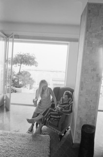 Charles Aznavour en vacances à La Napoule