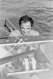 Charles Aznavour en vacances à La Napoule