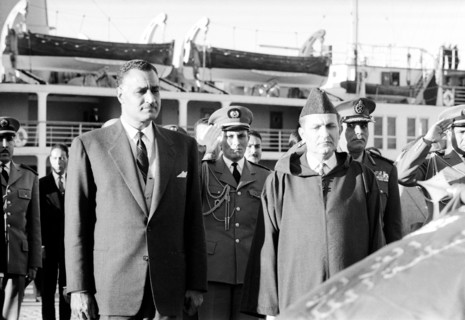 Conférence de Casablanca, Nasser et Mohammed V (1961)