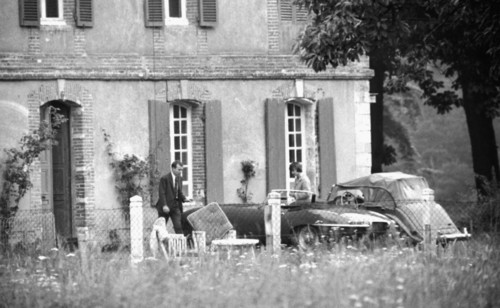 Françoise Sagan et Jean Grouet, 1963