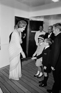 La famille princière de Monaco vers 1965