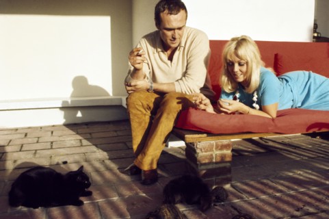 Mylène Demongeot et Marc Simenon, 1968