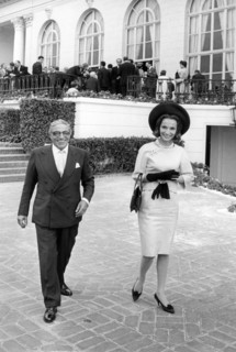 Aristote Onassis et Lee Radziwill