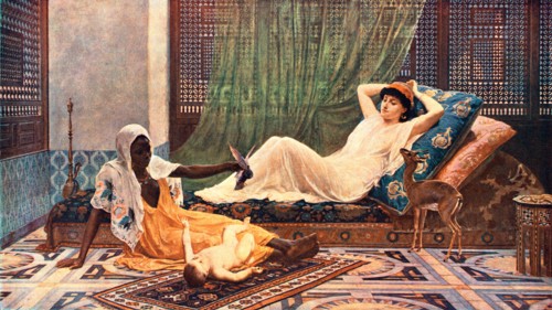 'A New Light in the Hareem', 1884, (c1902).  Creator: Unknown.