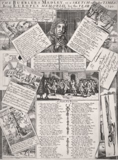 'The Bubblers Medley, or a Sketch of the Times', 1720. Artist: Anon