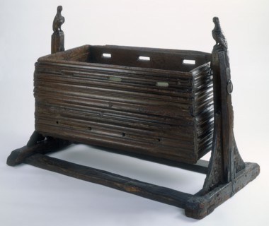 Child's cradle, end of the 15th century. Artist: Unknown
