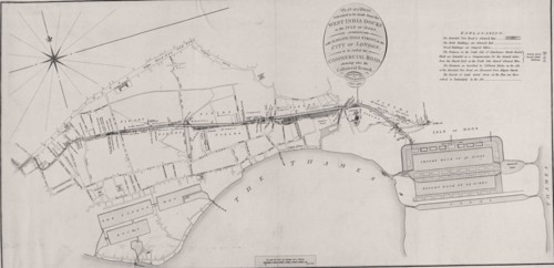Commercial Road, London, 1801. Artist: William Wickings