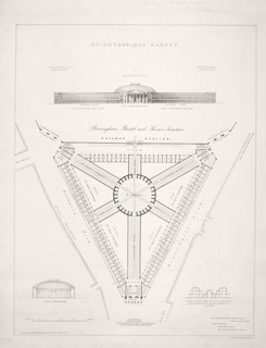 Design for Knightsbridge Market, London, c1840. Artist: JR Jobbins