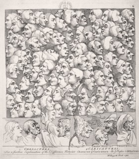 Variety of expressions, 1743. Artist: William Hogarth